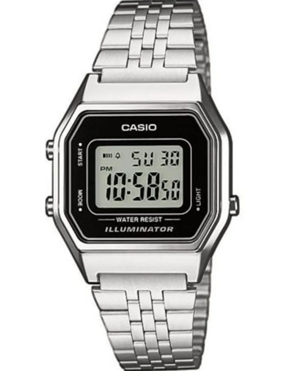 Vintage LA680WEA-1EF Digitalur, Silver, 29 mm