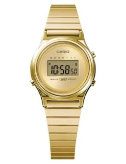Vintage LA700WEG-9AEF Digitalur, Gold, 26 mm