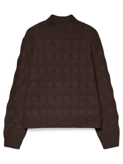 Virgo Striktrøje, Chocolate Torte, L