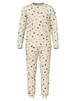 Vismas Pyjamassæt, Whitecap Gray Xmas AOP, XS