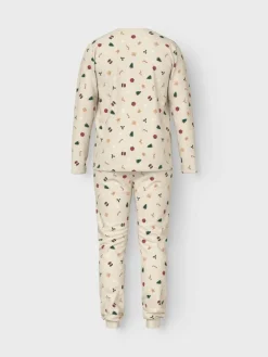 Vismas Pyjamassæt, Whitecap Gray Xmas AOP, XS