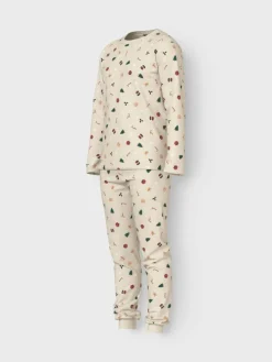 Vismas Pyjamassæt, Whitecap Gray Xmas AOP, XS