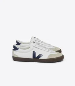 Volley Sneakers, White Nautico Bark, 37