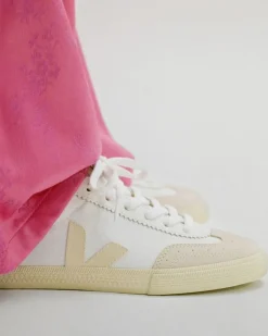 Volley Sneakers, White-Pierre, 41