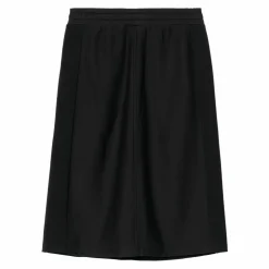 W' American Script Sweat Nederdel, Black, L