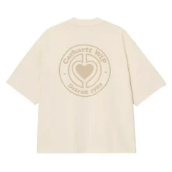W' Modality T-shirt, Salt (Stone Dyed), S