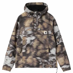 W' Nimbus Jakke, Wild Dog Print, M