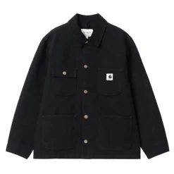 W' OG Michigan Jakke, Black (Rinsed), L