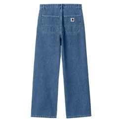 W' Simple Bukser, Blue (Stone Washed), 26