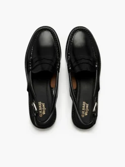 Weejun Penny Slingback Loafers, Black, 41