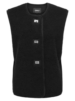 Wendy Teddy Vest, Black, L