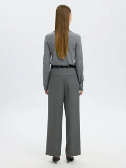 Wide Rita Bukser, Medium Grey Melange, 40/L32