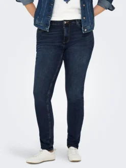 Willy Skinny Fit Jeans, Dark Blue Denim, 44/L32