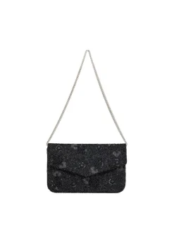 Wintery Paradi Skuldertaske, Black