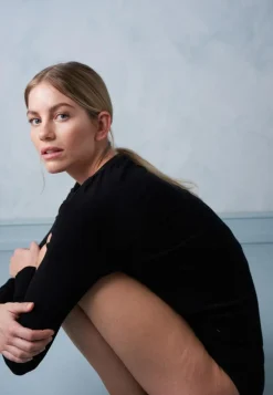 Wool Langærmet T-Shirt, Black, M