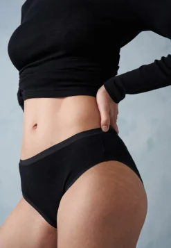 Wool Langærmet T-Shirt, Black, M