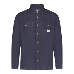 Workwear Denimskjorte, Medium Worn Wash, S