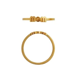 Wow Mom Ring, Guld, 58