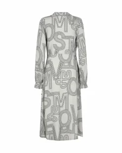 Wrapmilu Kjole, Glacier Grey, 34