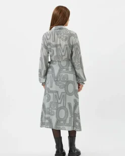 Wrapmilu Kjole, Glacier Grey, 34