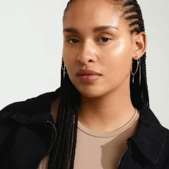 Wyatt Øreringe, Gold Plated