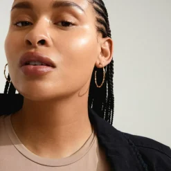 Wyatt Øreringe, Gold Plated