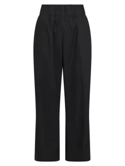 Yana Poplin Bukser, Sort, 36