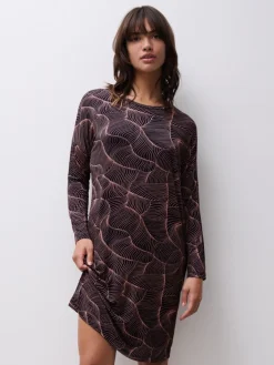 Yara Big Shirt, Blush Waves, 44