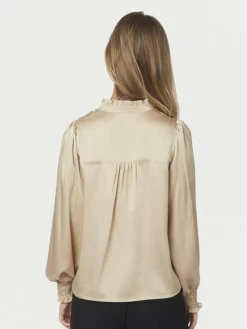 Zamola Bluse, Dark Sand, 38