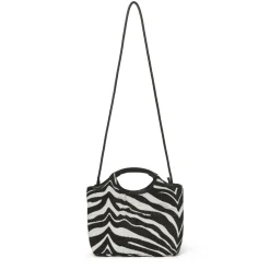 Zebra CB Tote Bag, Black