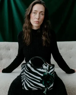 Zebra CB Tote Bag, Black