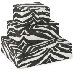 Zebra Small Smykkeskrin, Black