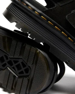 ZebZag Sandaler, Black Suede, 42