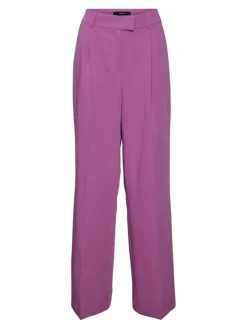 Zelda Højtaljede Bukser, Radiant Orchid, 42/L32