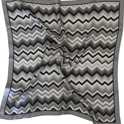 Zelda Tørklæde, Black/White/Grey