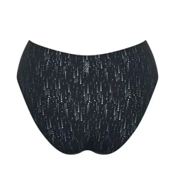 Zero Feel 2.0 Festive High leg Trusser, Black Combination, S