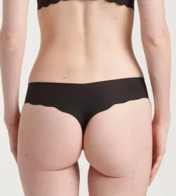 ZERO Microfibre 2.0 Hipstring Trusser, Black, S