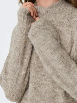 Zoey Life Striktrøje, Chateau Gray Melange, L